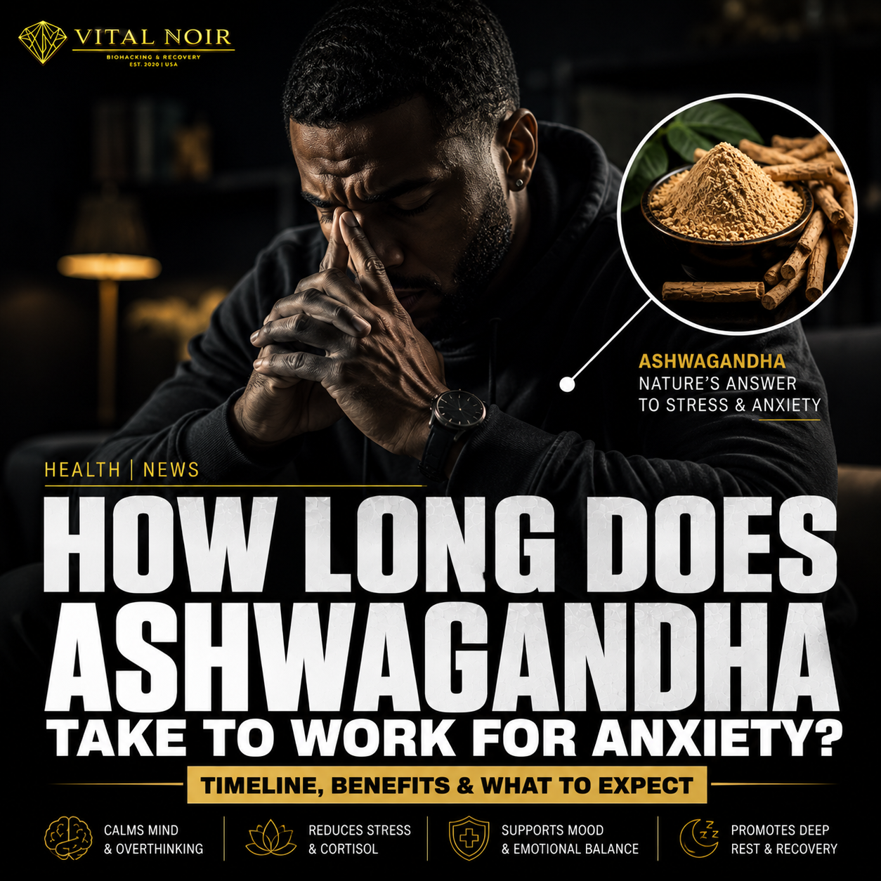 How Long Does Ashwagandha Take to Work for Anxiety